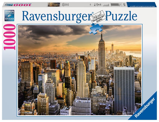 Ravensburger, puzzle, Niesamowity Nowy Jork, 1000 el. Ravensburger