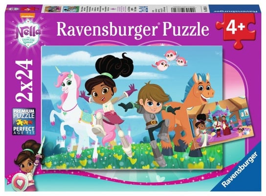 Ravensburger, puzzle, Nla Przygody, 2x24 el. Ravensburger