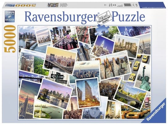 Ravensburger, puzzle, Nowy Jork, 5000 el. Ravensburger