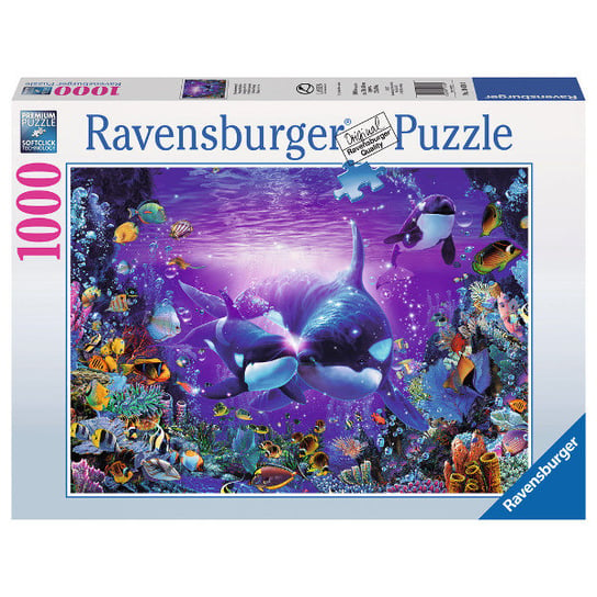 Ravensburger, puzzle, Orki podwodny świat, 1000 el. Ravensburger