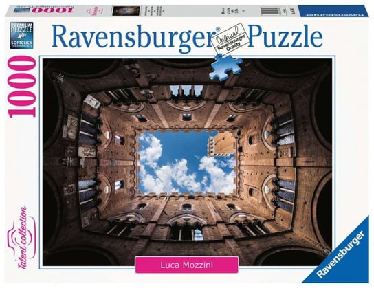 Ravensburger, puzzle, Palazzo Pubblico, Włochy, 1000 el. Ravensburger