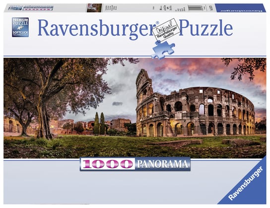 Ravensburger, puzzle, Panorama, Koloseum o zmierzchu, 1000 el. Ravensburger