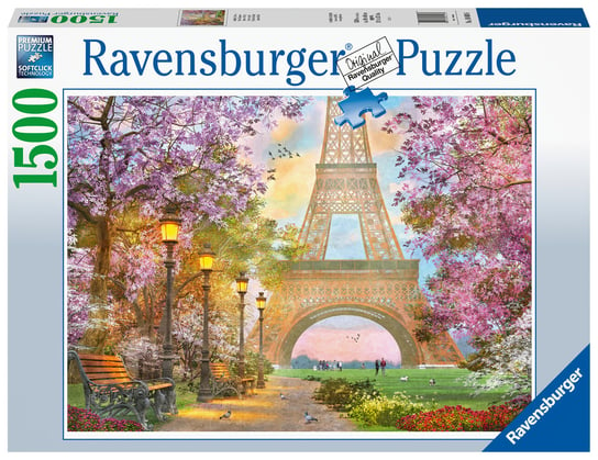 Ravensburger, puzzle, Paryski Romans, 1500 el. Ravensburger