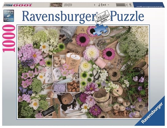 Ravensburger, puzzle, Piękne kwiaty, 1000 el. Ravensburger
