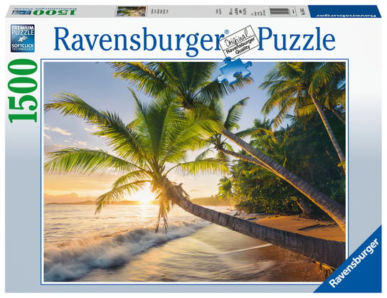 Ravensburger, puzzle, Plażowa Kryjówka, 1500 el. Ravensburger