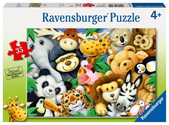 Ravensburger, puzzle, Pluszaki, 35 el. Ravensburger