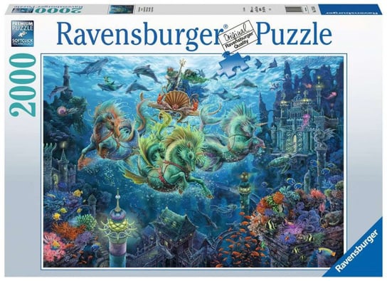 Ravensburger, puzzle, Pod Wodą, 2000 el. Ravensburger