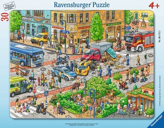 Ravensburger, puzzle, Podróże po mieście, 30 el. Ravensburger