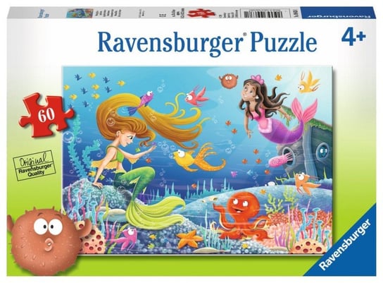 Ravensburger, puzzle, Podwodne opowieści, 60 el. Ravensburger