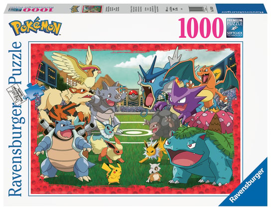 Ravensburger, puzzle, Pokemon Ostateczna Rozgrywka, 1000 el. Ravensburger