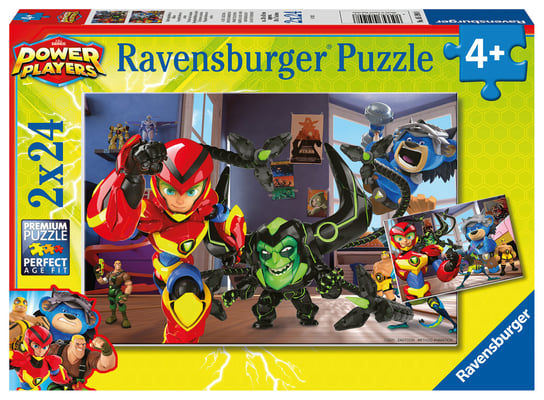 Ravensburger, puzzle, Power Player, 2x24 el. Ravensburger
