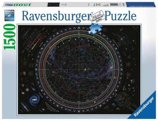 Ravensburger, puzzle, Przestrzeń kosmiczna, 1500 el. Ravensburger