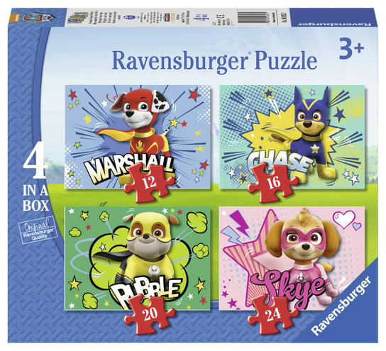 Ravensburger, puzzle, Psi Patrol, 20 el. Ravensburger