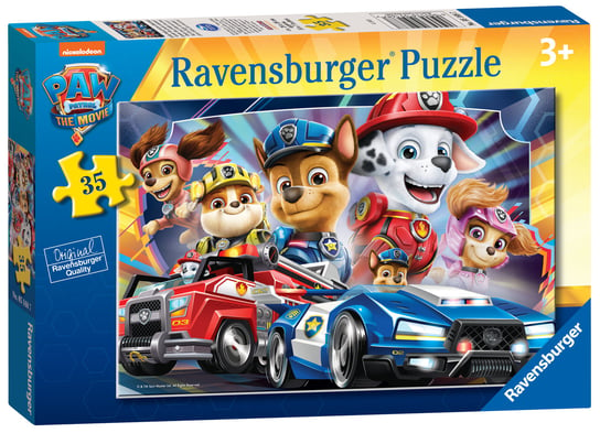 Ravensburger, puzzle, Psi Patrol Film, 35 el. Ravensburger