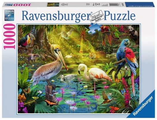 Ravensburger, puzzle, Ptasi Raj, 1000 el. Ravensburger