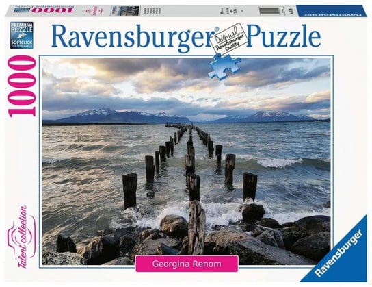 Ravensburger, puzzle, Puerto Natales, Chile, 1000 el. Ravensburger