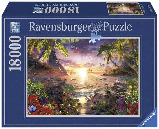Ravensburger, puzzle, Raj: Zachód słońca, 18000 el. Ravensburger