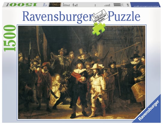 Ravensburger, puzzle, Rembrandt: Straż nocna, 1500 el. Ravensburger