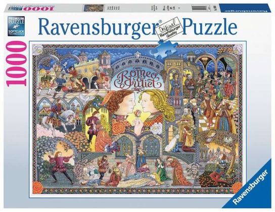Ravensburger, puzzle, Romeo i Julia, 1000 el. Ravensburger