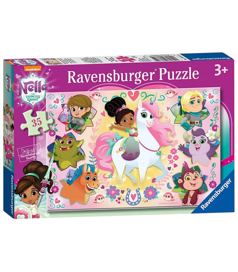 Ravensburger, puzzle, Rycerka Nella, 35 el. Ravensburger