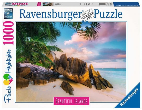 Ravensburger, puzzle, Seszele, 1000 el. Ravensburger