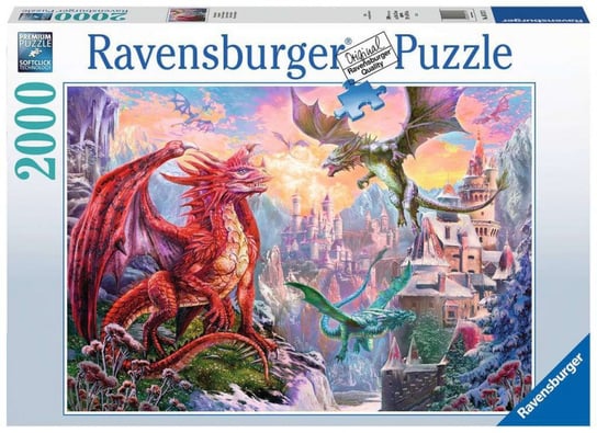 Ravensburger, puzzle, Smoki, 2000 el. Ravensburger