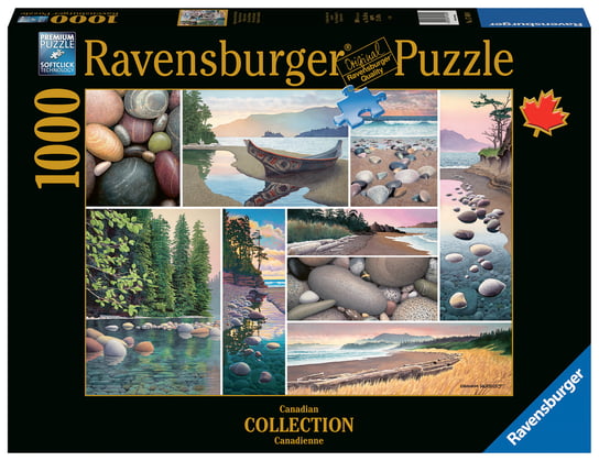 Ravensburger, puzzle, Spokój Zachodniego Wybrzeża, 1000 el. Ravensburger