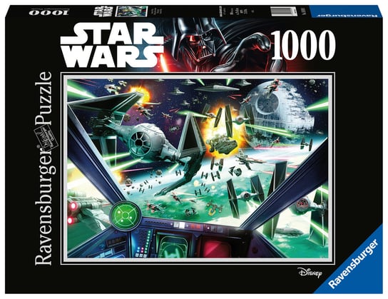 Ravensburger, puzzle, Star Wars, X-Wing Cockpit, 1000 el. Ravensburger