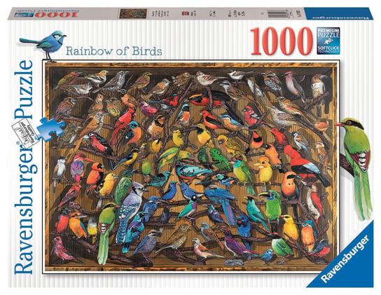 Ravensburger, puzzle, Świat Ptaków, 1000 el. Ravensburger