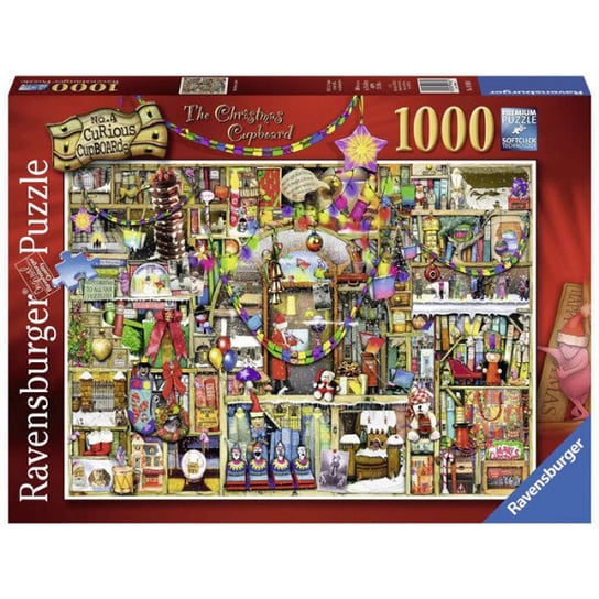 Ravensburger, puzzle, Świąteczny Kredens, 1000 el. Ravensburger