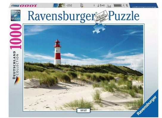 Ravensburger, puzzle, Sylt Wyspa niemiecka, 1000 el. Ravensburger