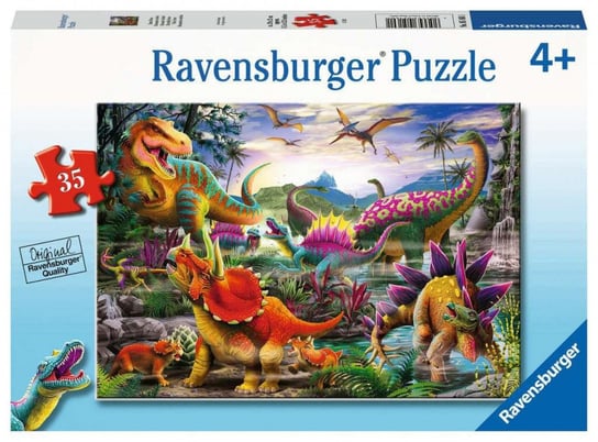 Ravensburger, puzzle, T-Rex, 35 el. Ravensburger