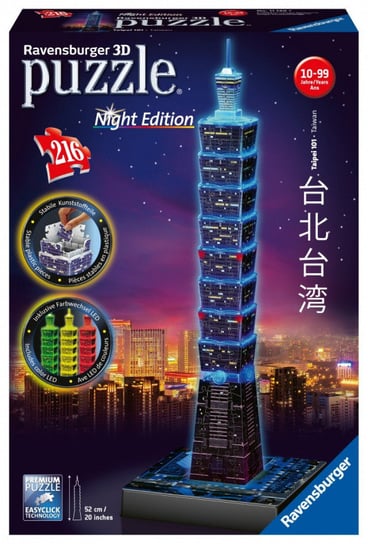 Ravensburger, puzzle, Taipei, 216 el. Ravensburger