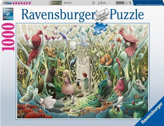 Ravensburger, puzzle, Tajemniczy Ogród, 1000 el. Ravensburger
