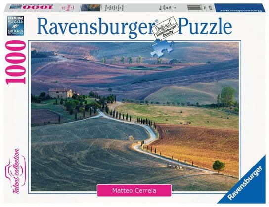 Ravensburger, puzzle, Toskania, 1000 el. Ravensburger