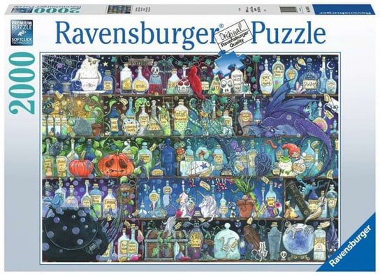 Ravensburger, puzzle, Trucizny i mikstury, 2000 el. Ravensburger