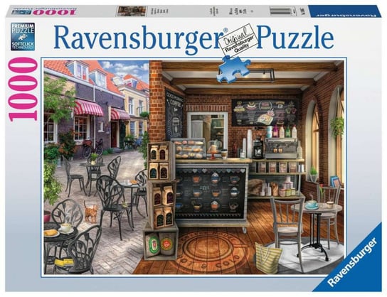 Ravensburger, puzzle, Urocza kawiarnia, 1000 el. Ravensburger
