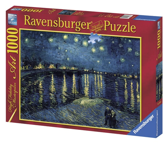 Ravensburger, puzzle, Van Gogh: Gwieździsta noc, 1000 el. Ravensburger