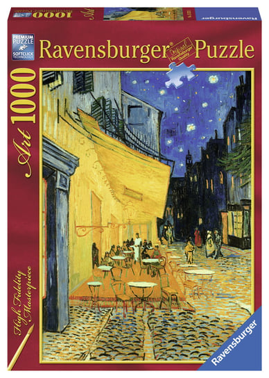 Ravensburger, puzzle, Van Gogh: Taras kawiarni nocą, 1000 el. Ravensburger