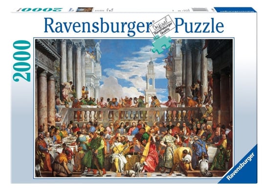 Ravensburger, puzzle, Veronese Ślub w Kanie, 2000 el. Ravensburger