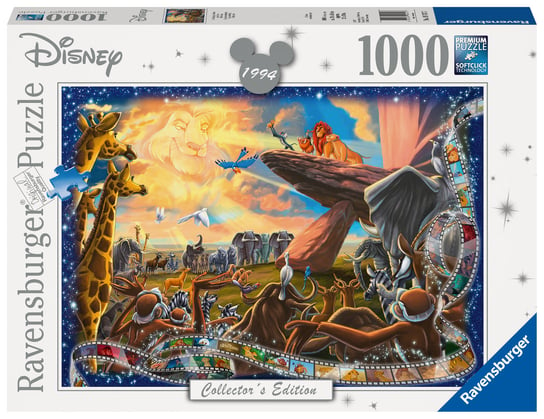 Ravensburger, puzzle, Walt Disney, Król Lew, 1000 el. Ravensburger