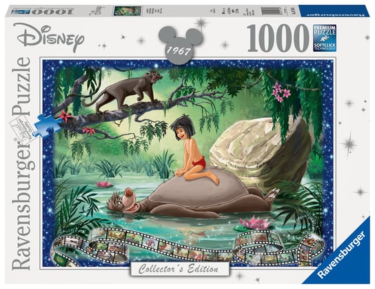 Ravensburger, puzzle, Walt Disney, Księga dżungli, 1000 el. Ravensburger
