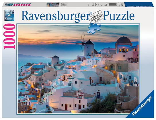 Ravensburger, puzzle, Wieczór na Santorini, 1000 el. Ravensburger