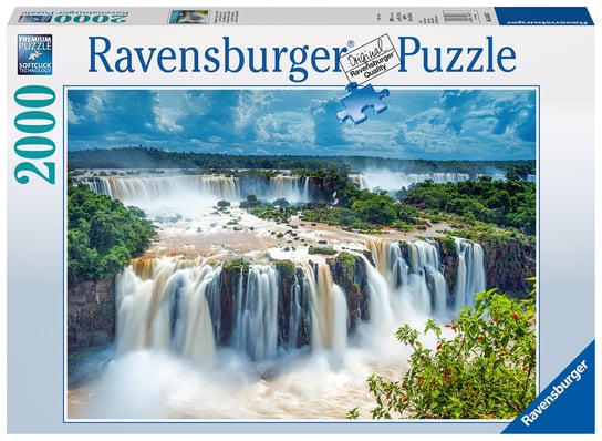 Ravensburger, puzzle, Wodospad Iguazu, 2000 el. Ravensburger