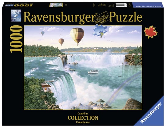 Ravensburger, puzzle, Wodospad Niagara, 1000 el. Ravensburger