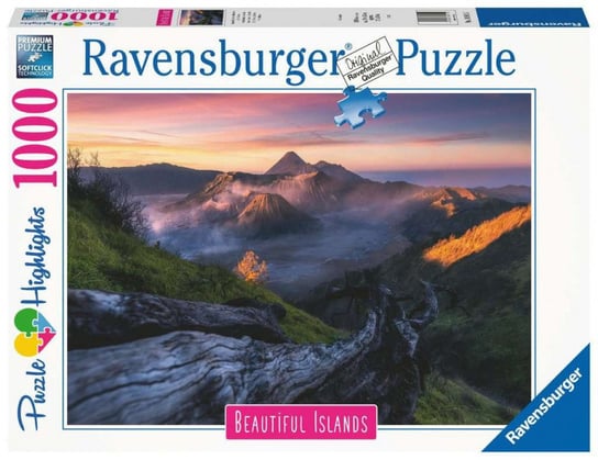 Ravensburger, puzzle, Wulkan Bromo, 1000 el. Ravensburger