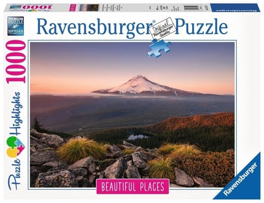 Ravensburger, puzzle, Wulkan w Oregonie, 1000 el. Ravensburger