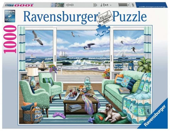 Ravensburger, puzzle, Wyjście na plażę, 1000 el. Ravensburger