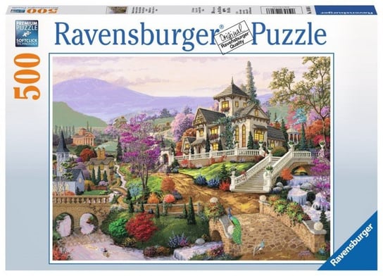 Ravensburger, puzzle, Wypoczynek na wzgórzu, 500 el. Ravensburger