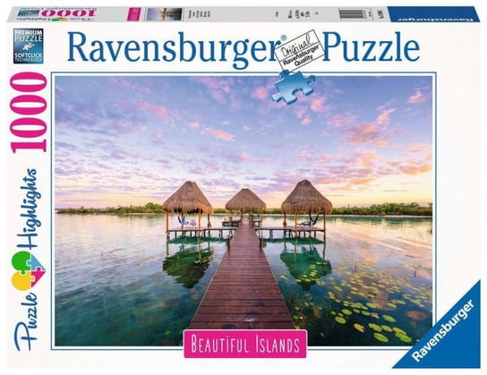 Ravensburger, puzzle, Wyspy Tropikalne, 1000 el. Ravensburger
